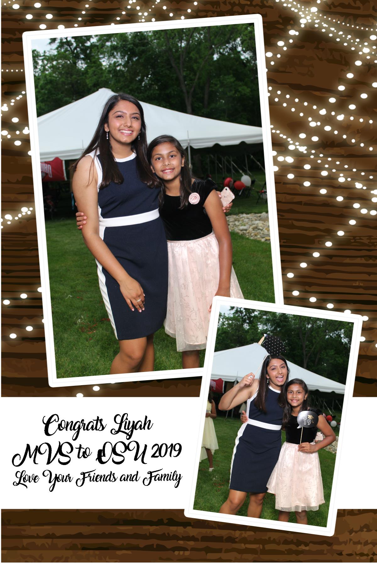 Liyah Grad Party Mirror Booth | View more photos from the event at gallery.photoboothcincy.com/u/PhotoBoothCincy/Liyah-Grad-Party-Mirror-Booth